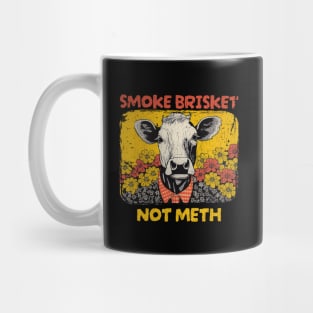 smoke brisket not meth / vintage funny Mug